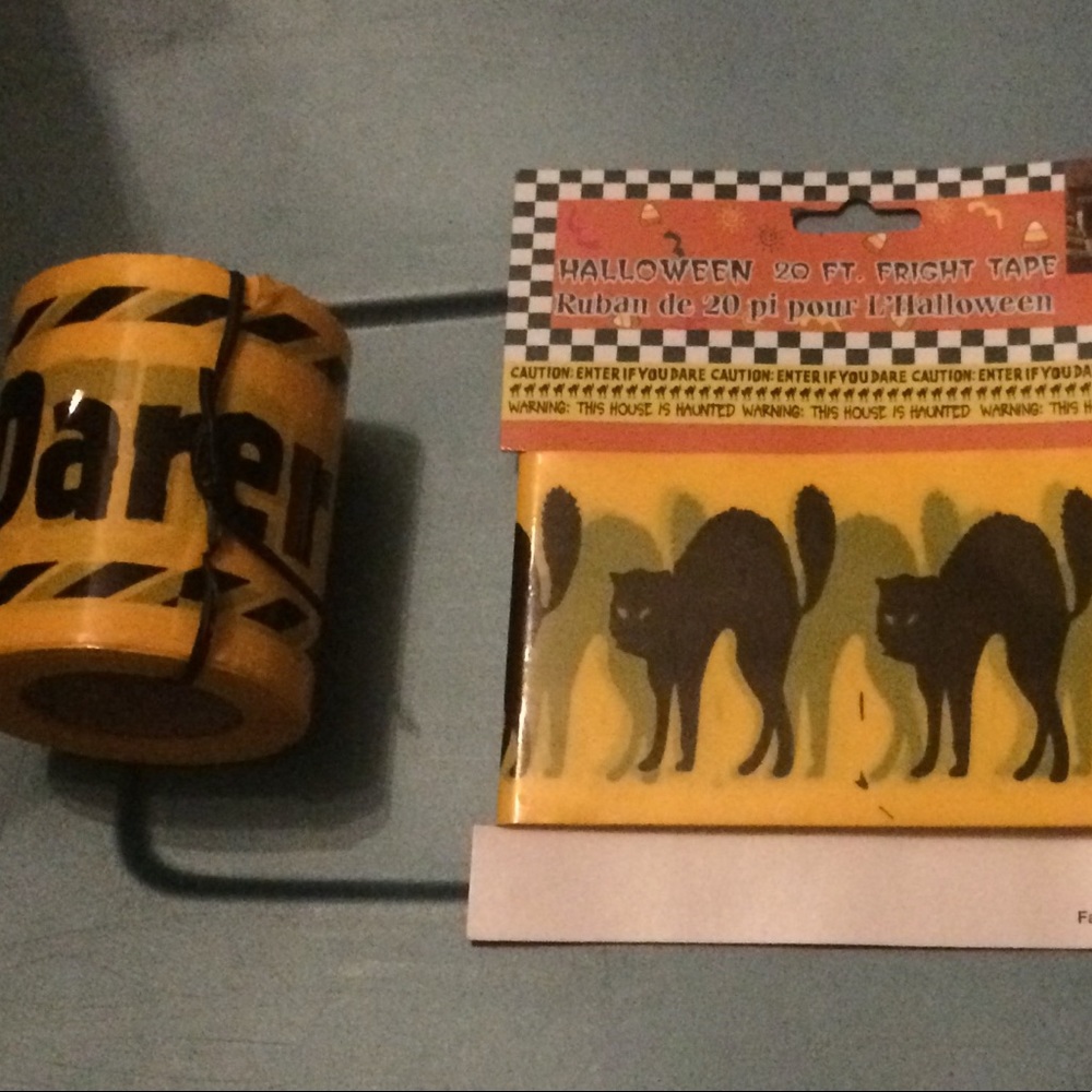 Decorative Caution Tape Decorations Party Decor Black Cats Bundle Some New